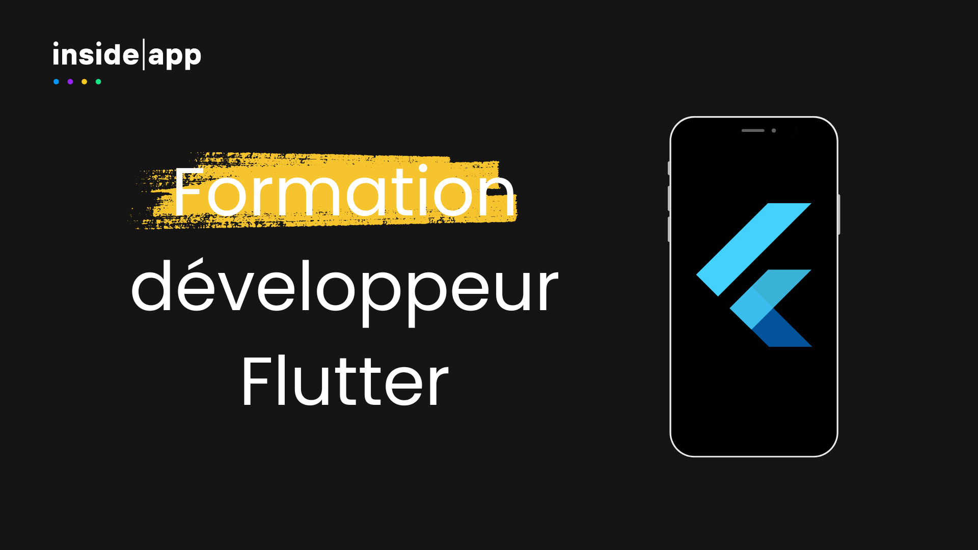 Formation<br/>développeur Flutter