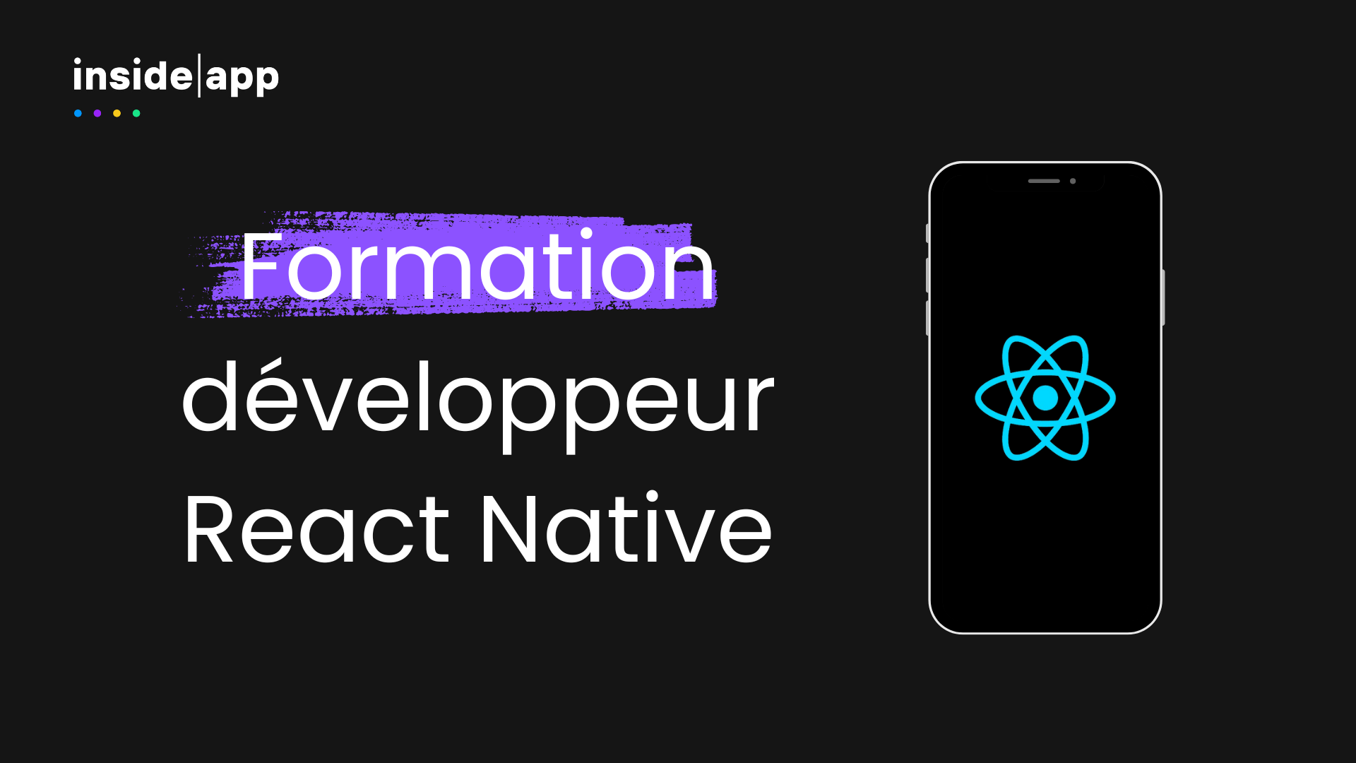 Formation<br/>développeur React Native